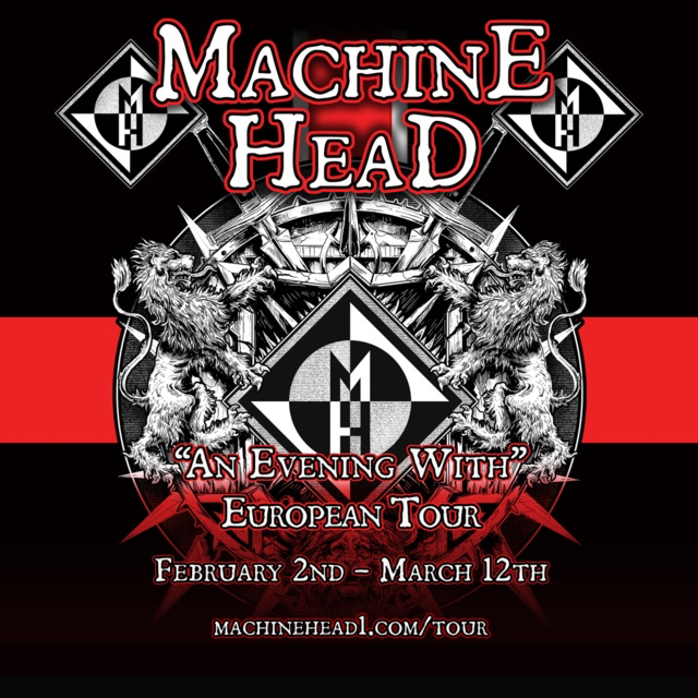 machine head tour europe